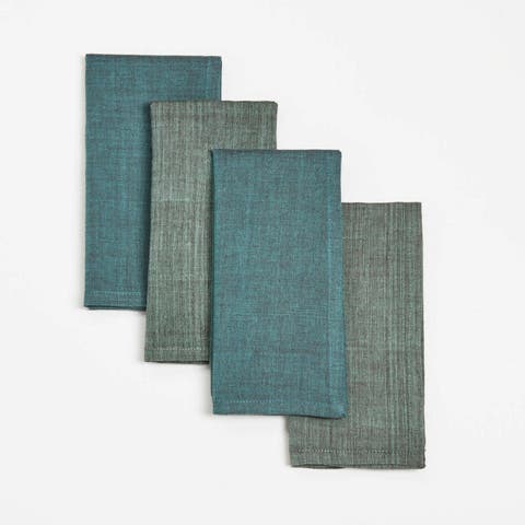 Palette Handwoven Cotton Napkins - Set of 4