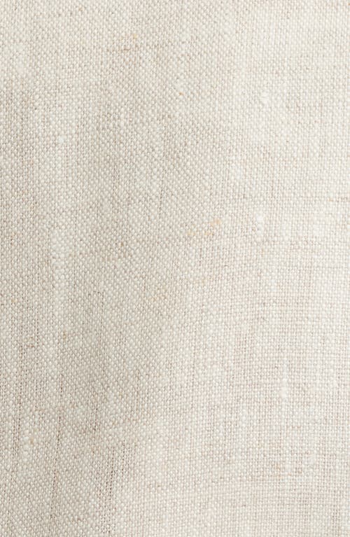 Milly Alexa Single-button Linen Blend Blazer In Neutral