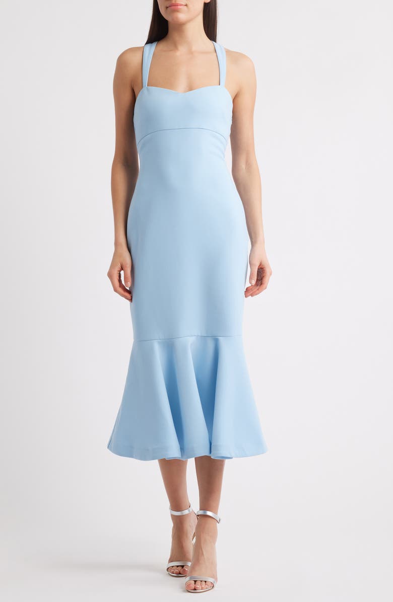 LIKELY Dalia Ruffle Hem Sleeveless Dress, Main, color,
