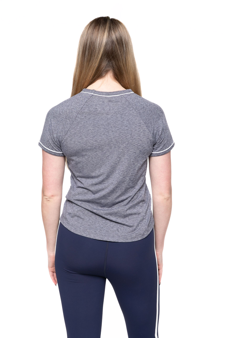 Active Peached Performance Top, Alternate, color, Peacoat