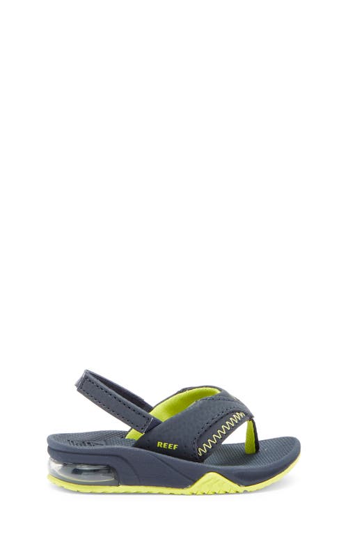 Reef Kids' Little Fanning Flip Flop In Gray