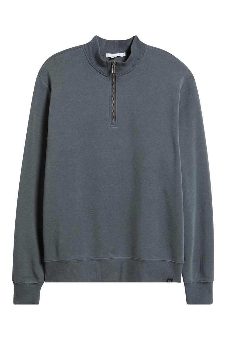 Milton Fleece Half-Zip Pullover, Main, color, QUARRY