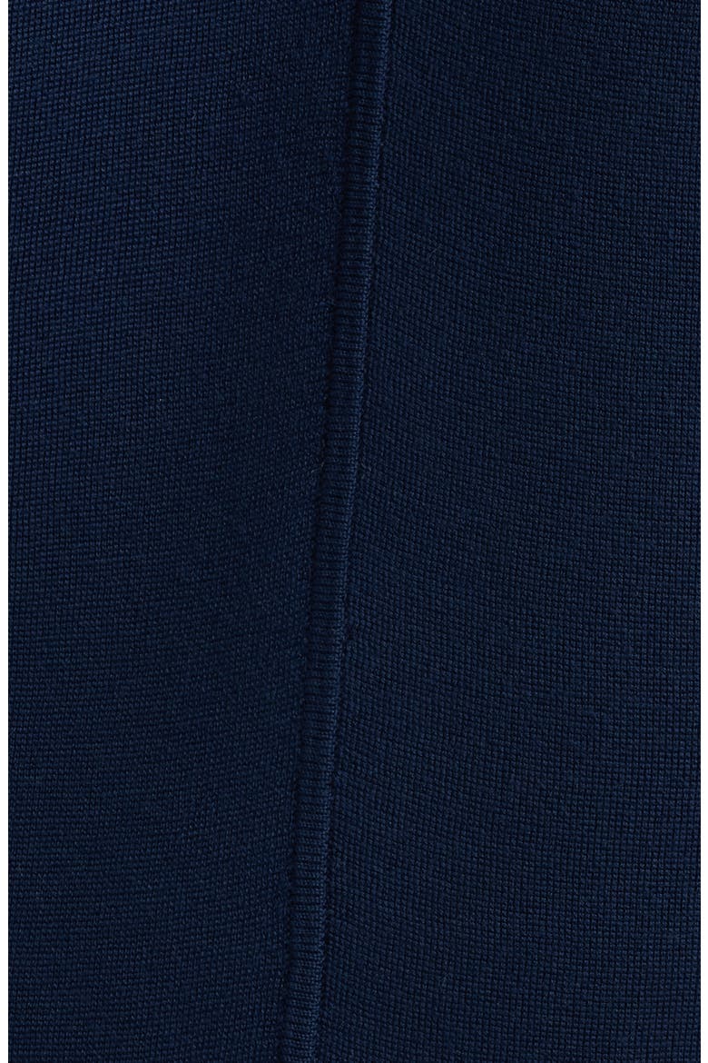 Navy Merino Wool Blend Sweater Knit Blazer, Alternate, color, NAVY IRIS