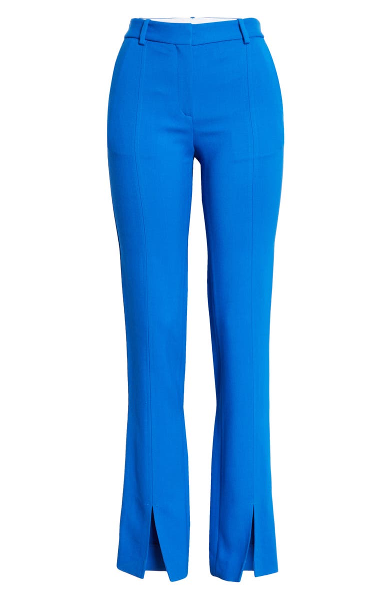 Victoria Beckham Split Cuff Skinny Pants, Alternate, color, 