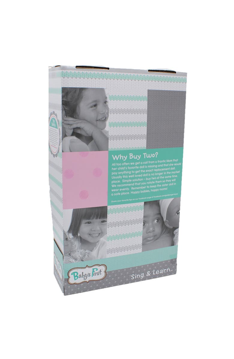 Baby's First Sing & Learn Giraffe Baby Doll, Alternate, color, Multicolored