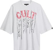 Cult of Individuality Boxy Fit Cotton Graphic T-Shirt