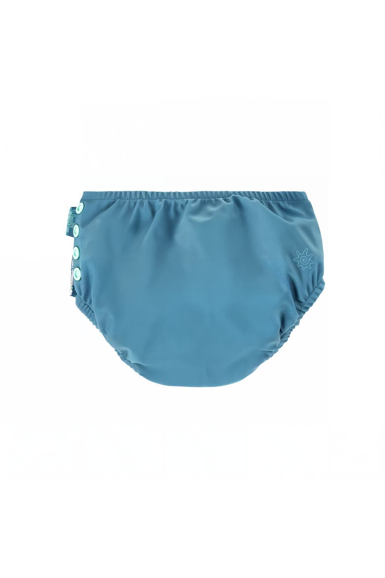 Adjustable Swim Diaper Set, Alternate, color, Baltic
