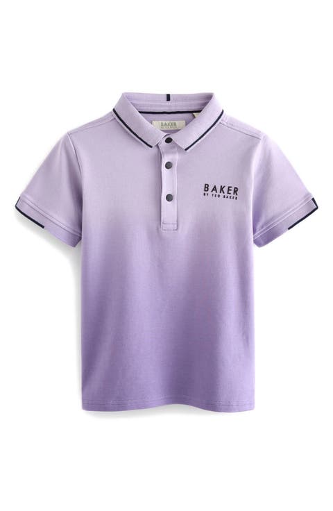 Kids' Ombré Cotton Polo