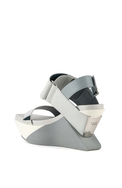 United Nude Delta Wedge Sandal In Gray