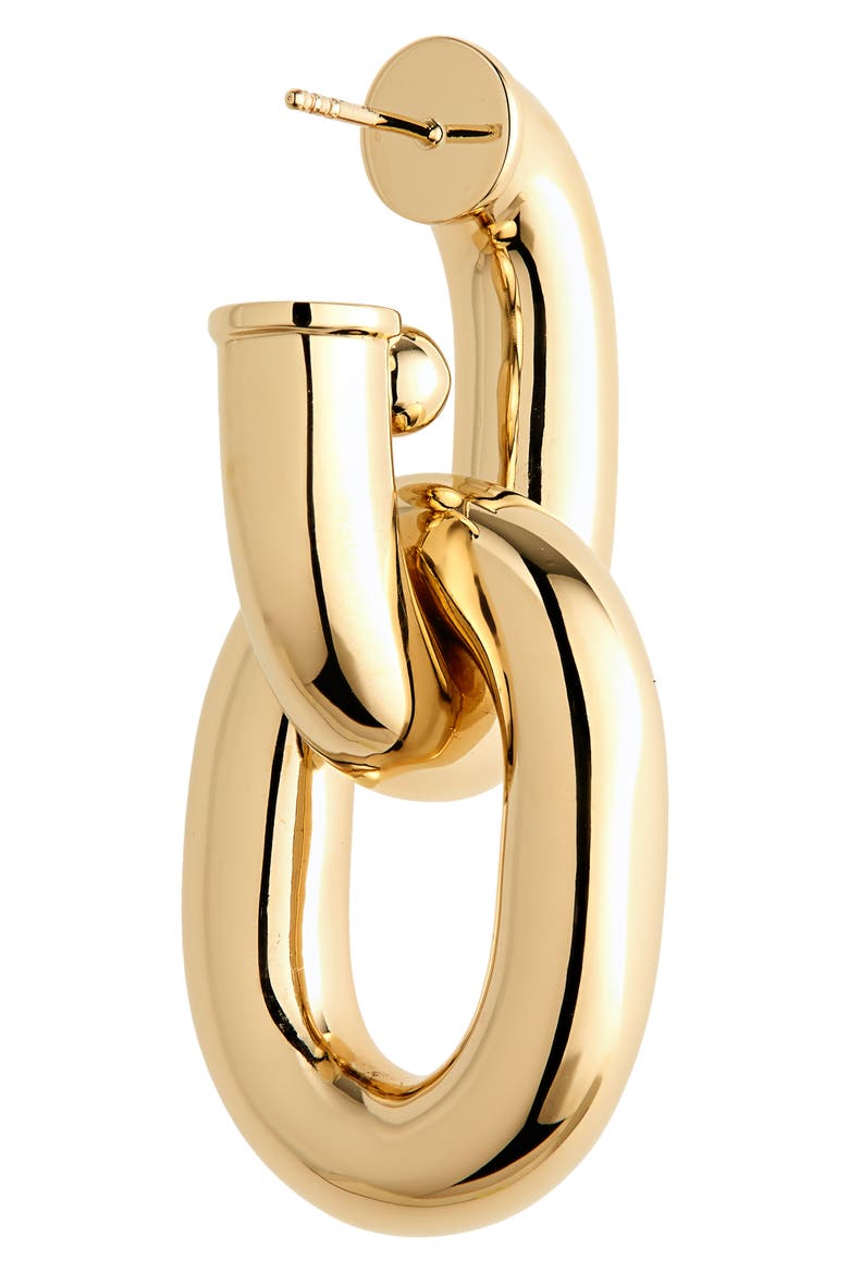 XL Link Drop Earrings, Alternate, color, P710 GOLD