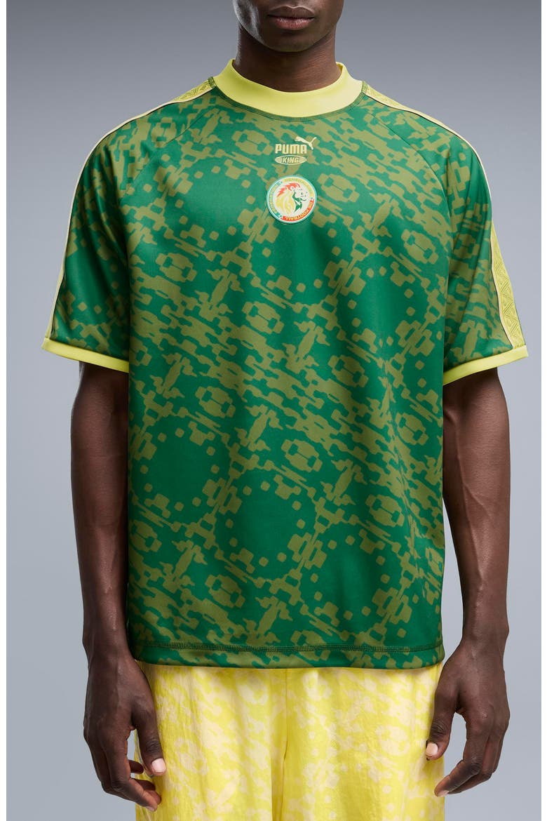 x Senegal x Salehe Bembury King Jersey, Main, color, OLIVE GREEN