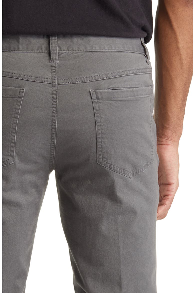 Stretch Comfort 5-Pocket Pants, Alternate, color, SMOKEY GREY
