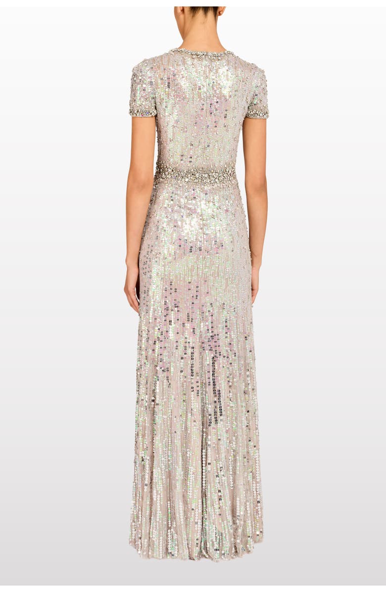 Jenny Packham Celeste Maxi Dress, Alternate, color, Mist