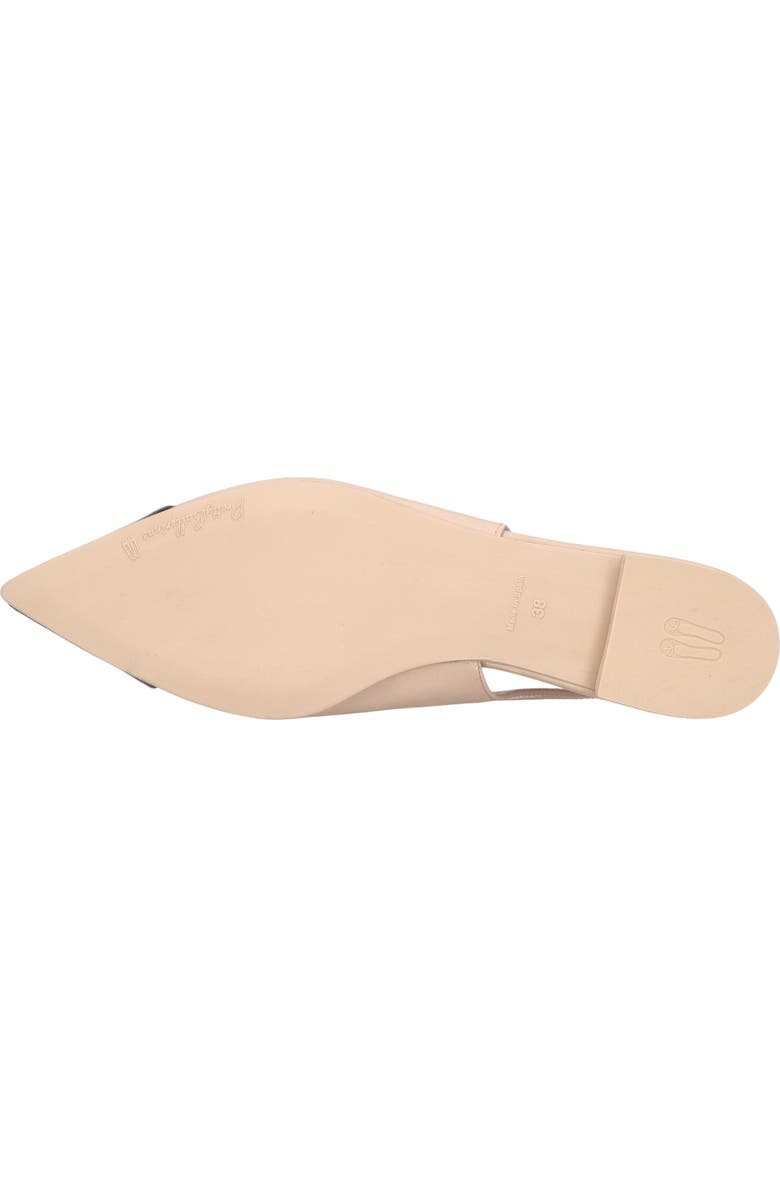 Pretty Ballerinas Pointed Toe Heeled Slingback, Alternate, color, Beige