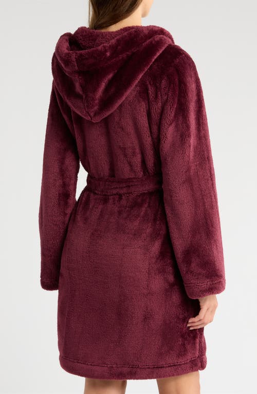 Ugg(r) Aarti Faux Shearling Hooded Robe In Pink
