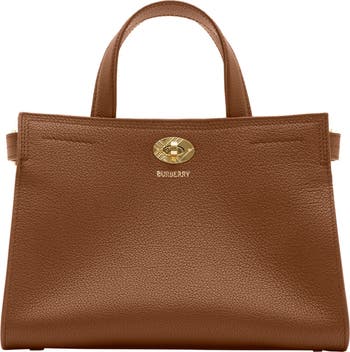 トートバッグ BURBERRY COTSWOLDS MINI TOTE BAG IN GRAINY LEATHER 68E642DC-8FF3-4AA1-AE8E-