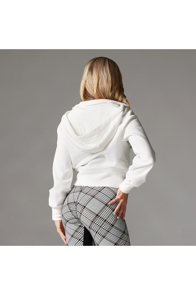 Embrace Fleece Hoodie, Alternate, color, COCONUT