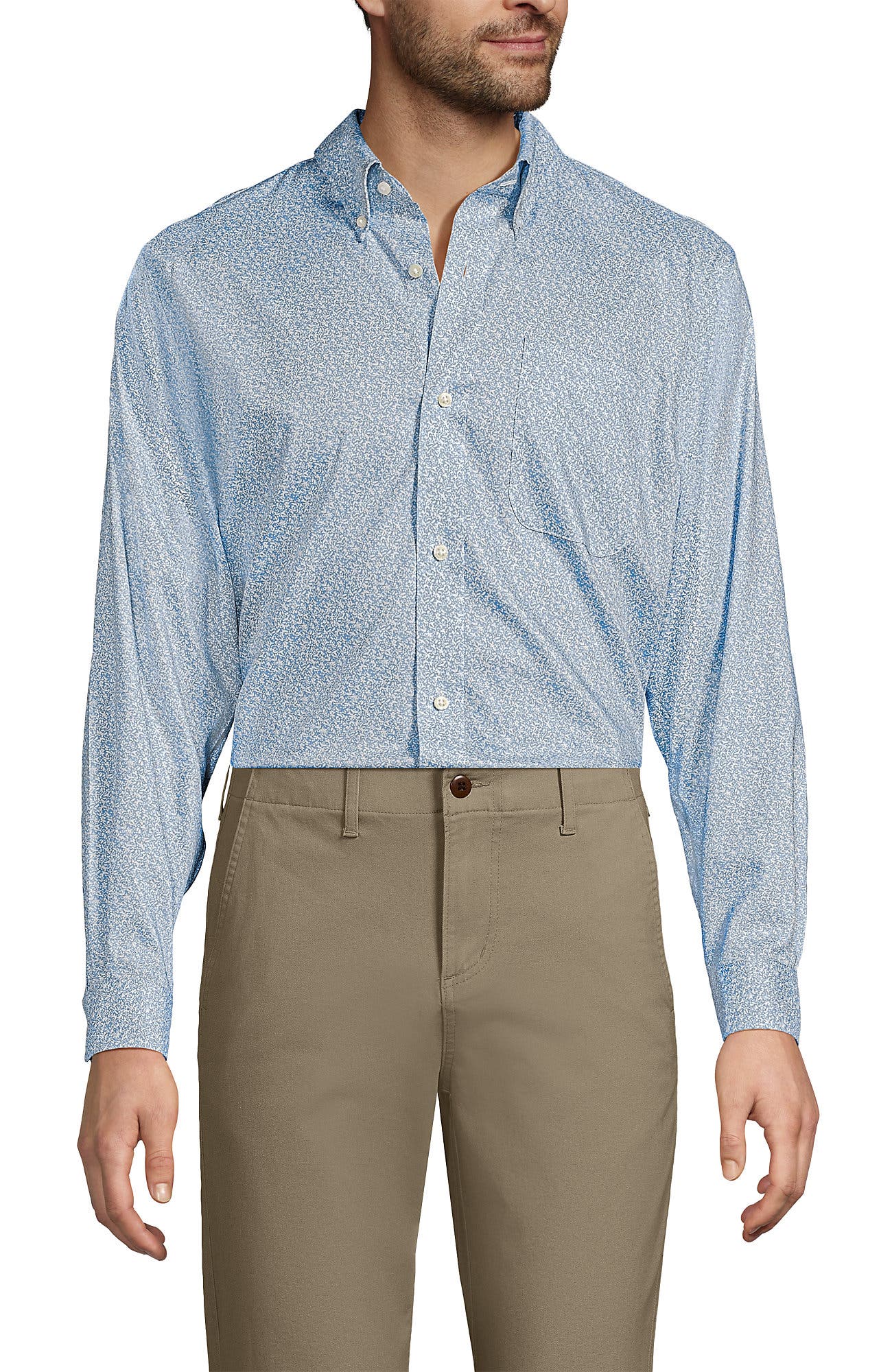 Oasis Blue/White Ditsy