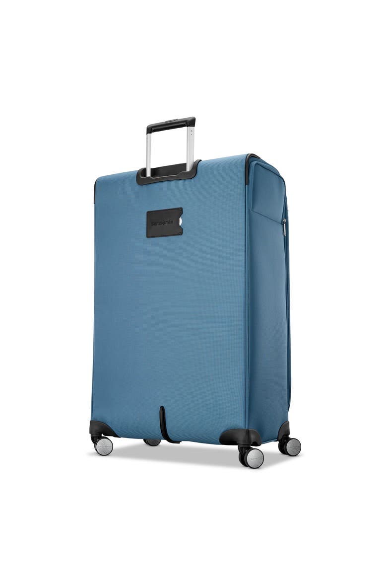 Element Softside Expandable 29" Large Checked Spinner Luggage, Alternate, color, Captains Blue