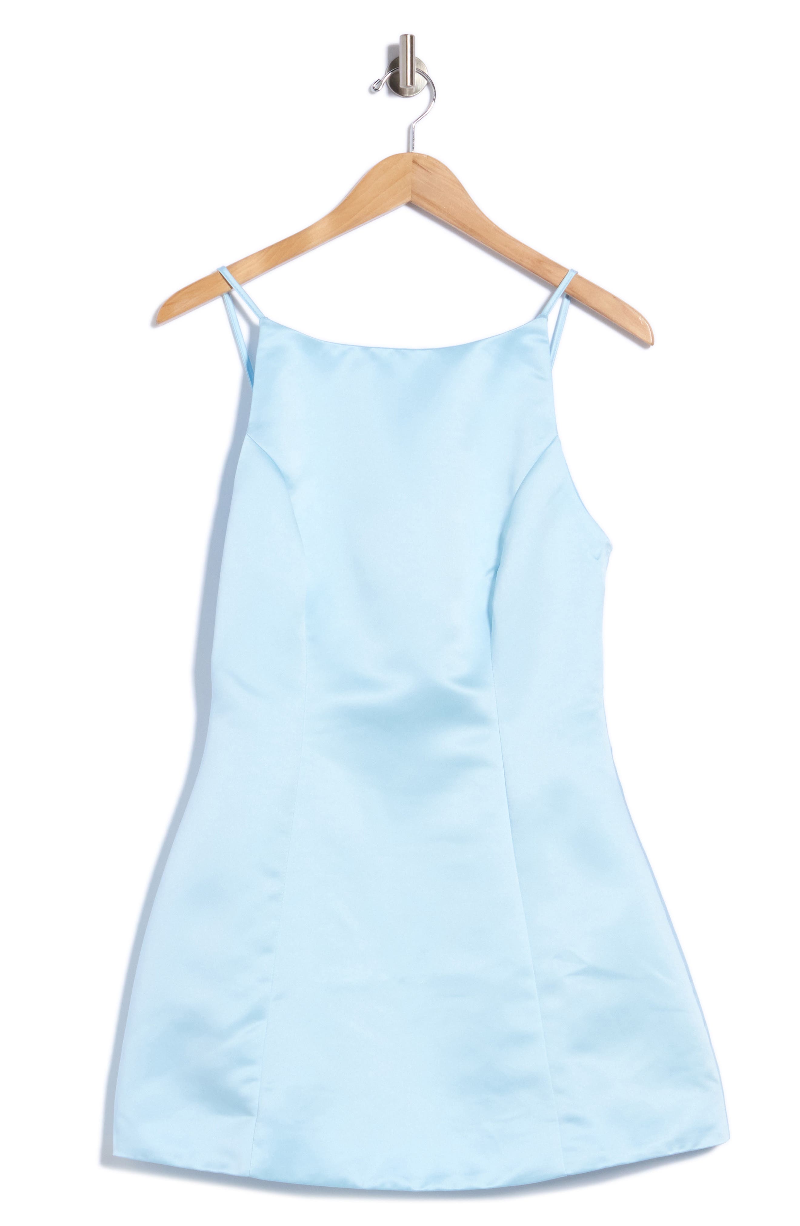 Cody A-Line Satin Minidress