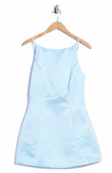 Cody A-Line Satin Minidress