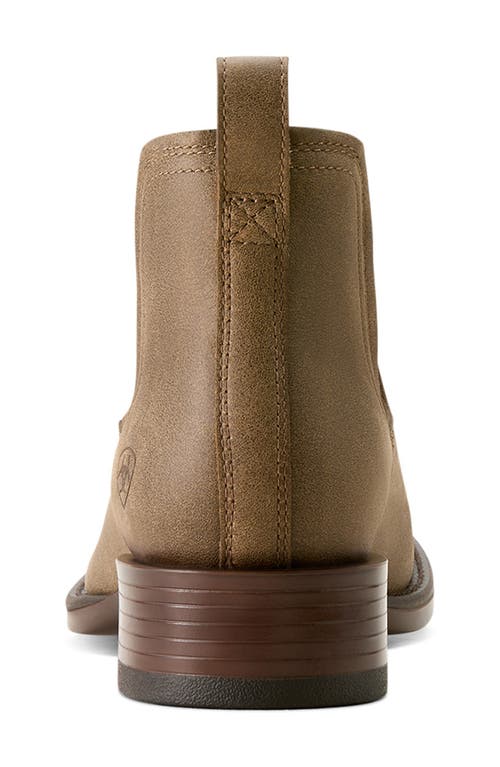 Ariat Booker Chelsea Round Toe Boot In Brown