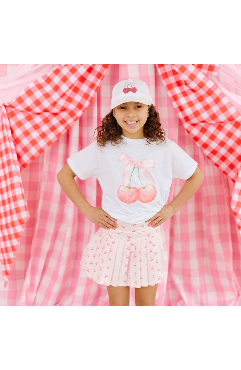 Sweet Wink Cherry Cute Athletic Skort, Alternate, color, Pink