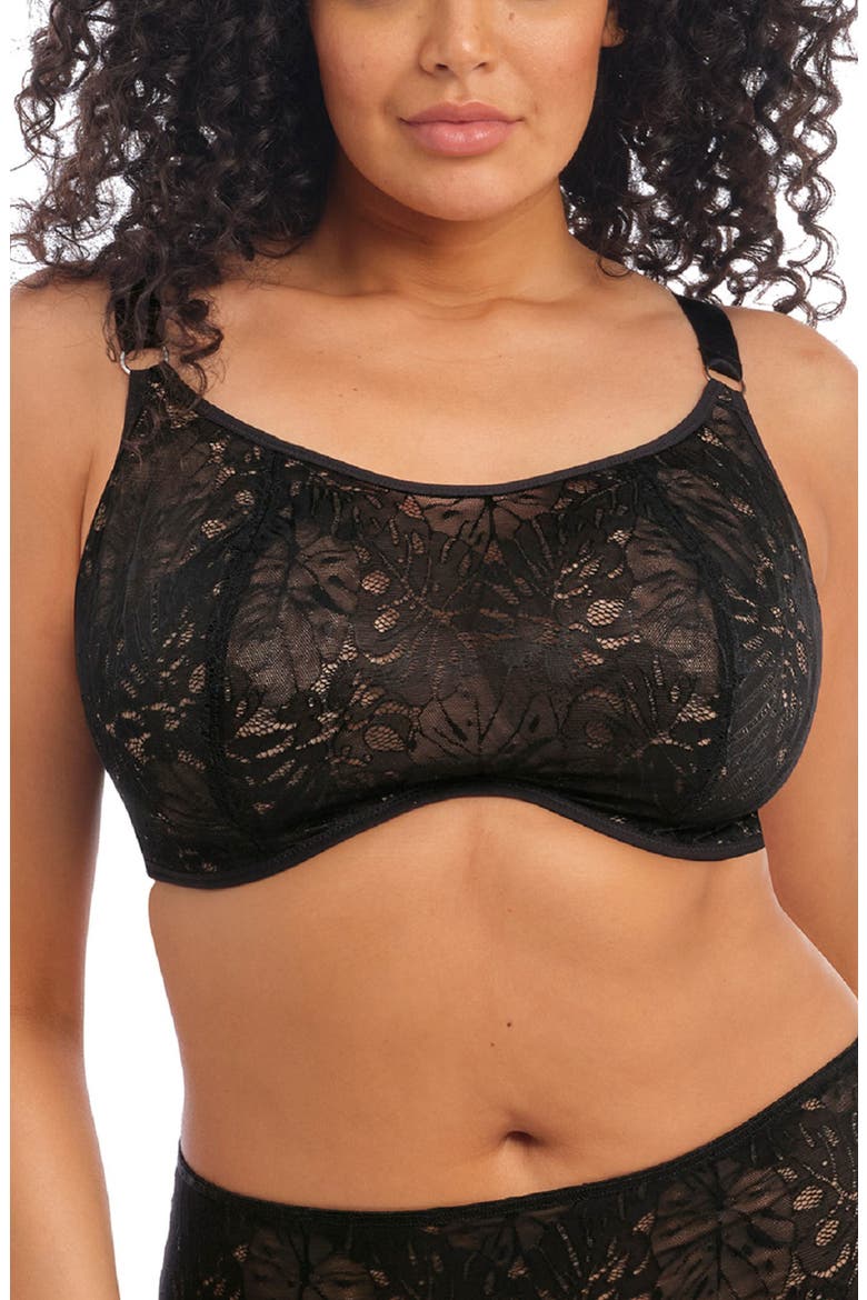 Kelsey Underwire Bra, Main, color, BLACK