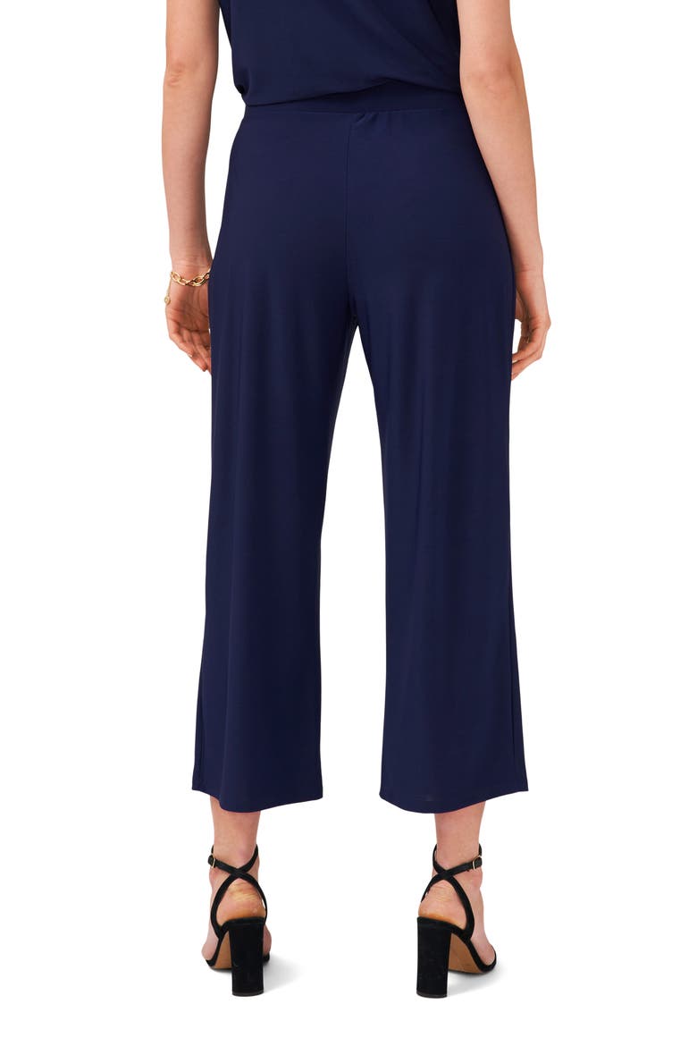 Wide Leg Crop Pants, Alternate, color, NAVY