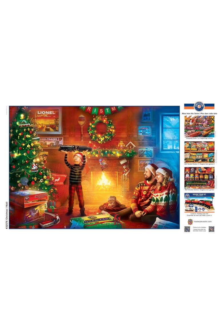 Lionel Trains Christmas 1000pc Puzzle, Alternate, color, Multicolor