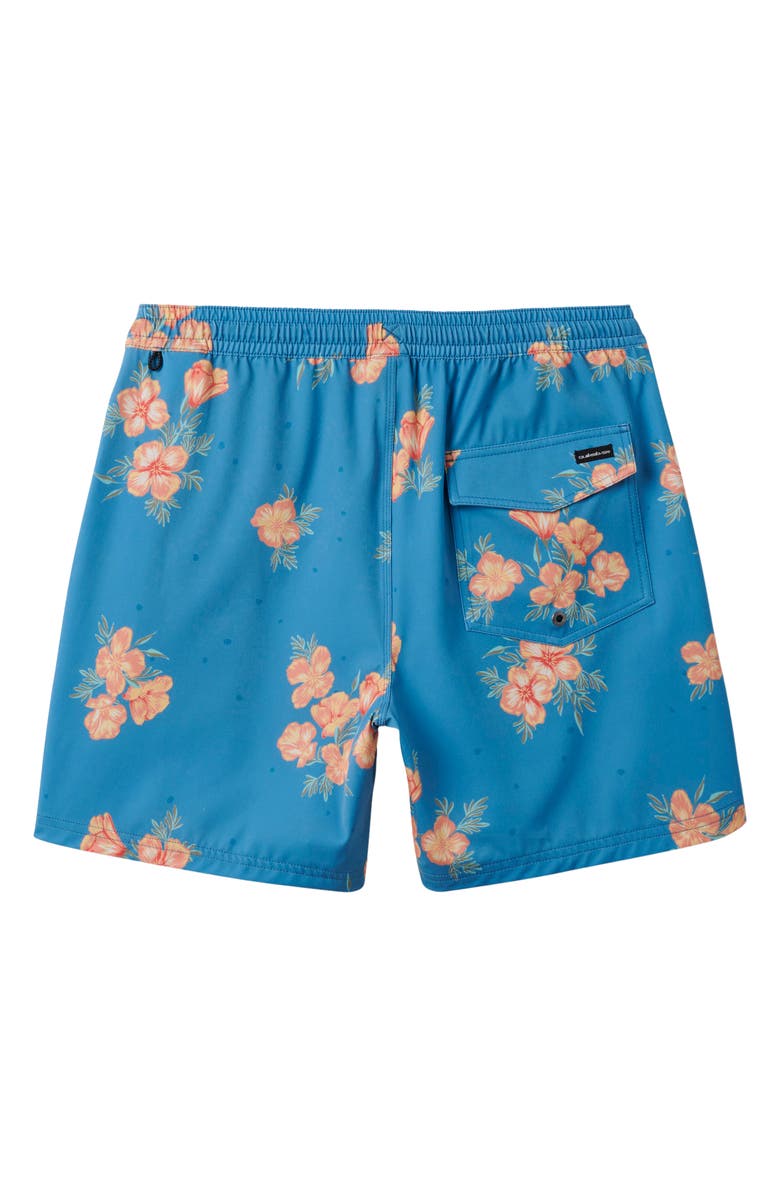 Quiksilver Surfsilk Mix Swim Trunks, Alternate, color, Niagara