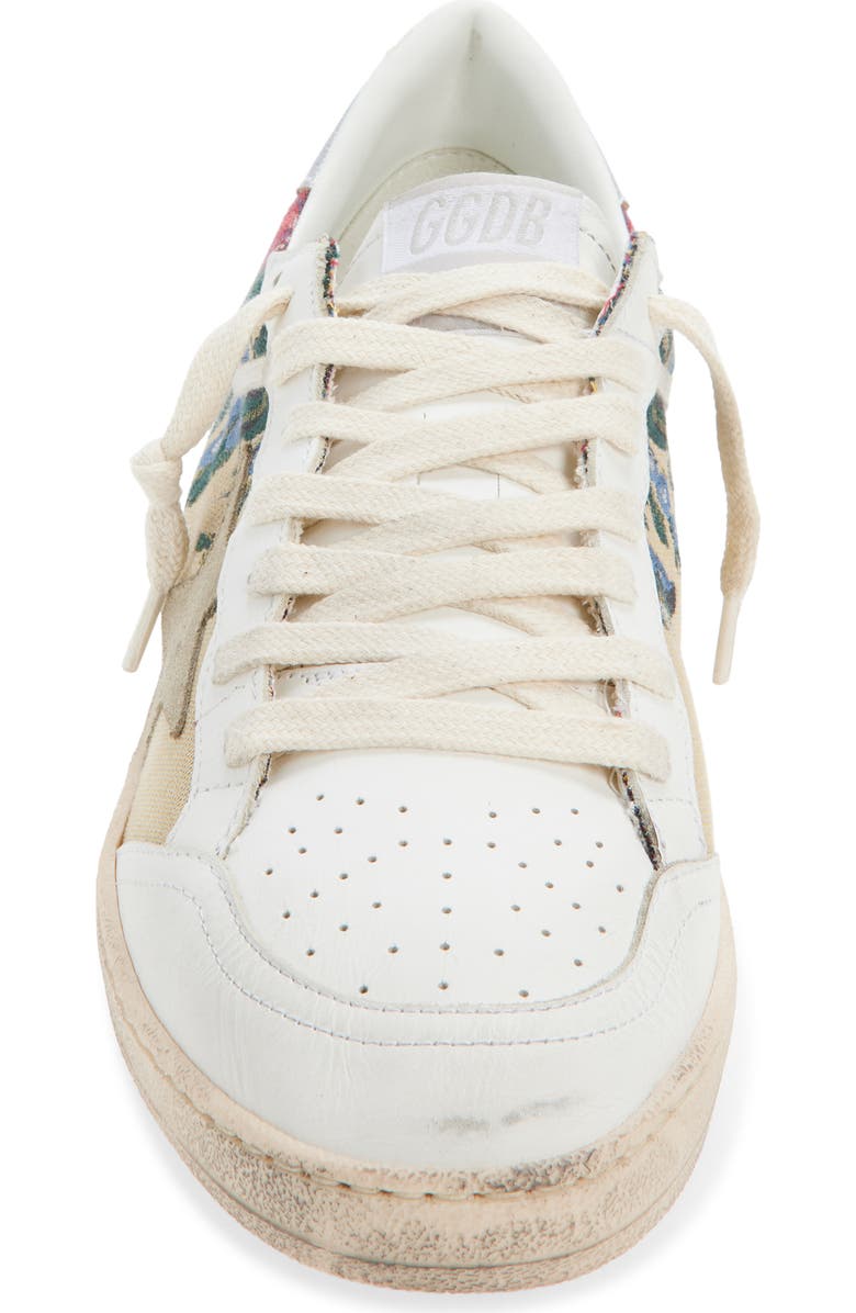 Golden Goose Ball Star Sneaker, Alternate, color, White/ Multicolor