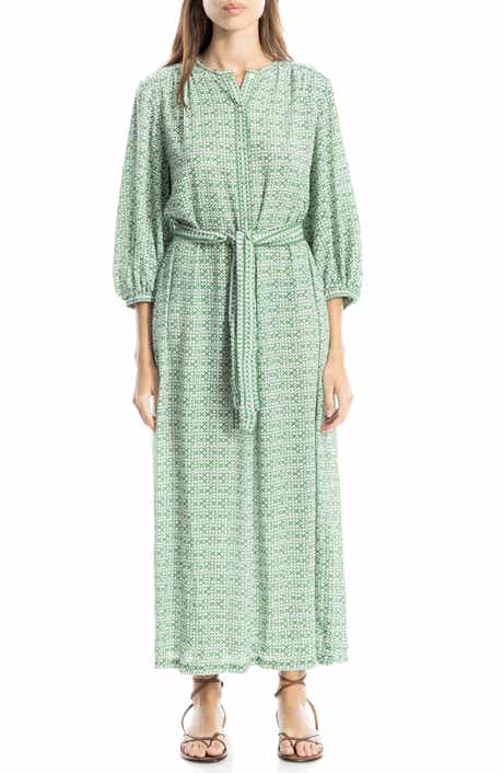 MAX STUDIO Medallion Print Maxi Dress