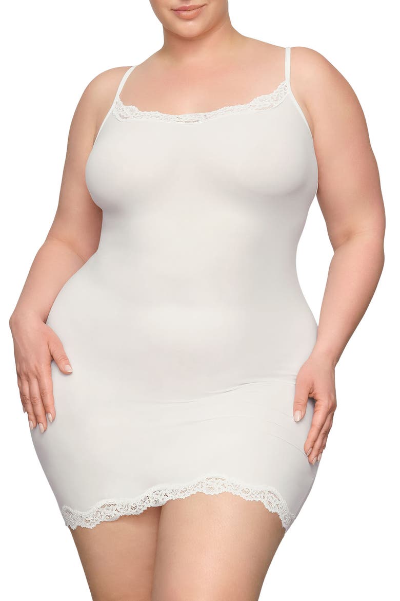 Fits Everybody Lace Slipdress, Main, color, MARBLE