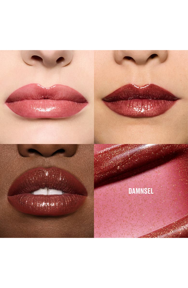 MAC Cosmetics Viva Glam Lipglass, Alternate, color, Damnsel
