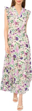 Halogen® Sleeveless Zip Through A-Line Minidress