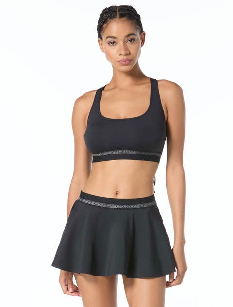 Signature Scuba Cross Back Bra Swim Top