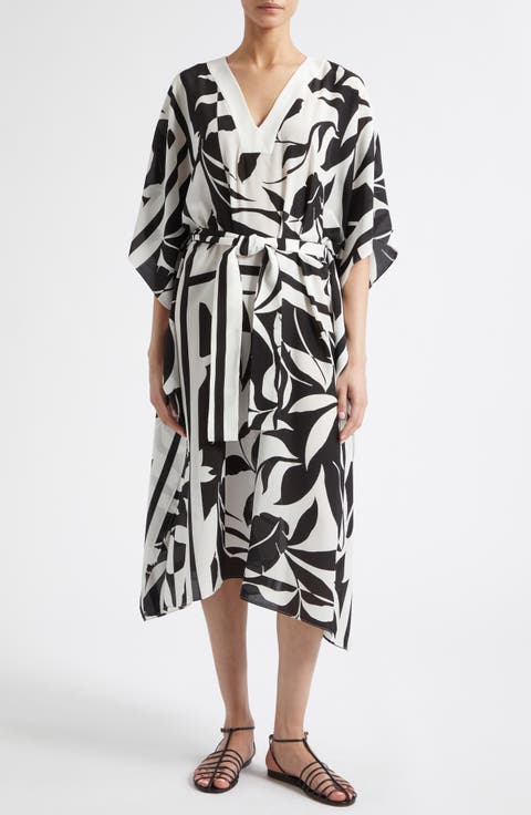 Lancia Print Silk Dress