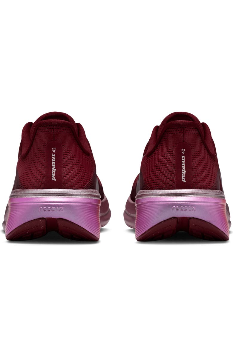 Nike Pegasus 42 Running Shoe, Alternate, color, Red/ Pink/ Bordeaux/ Green