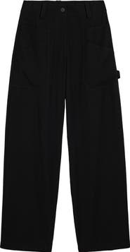 Desigual High Waist Straight Leg Pants