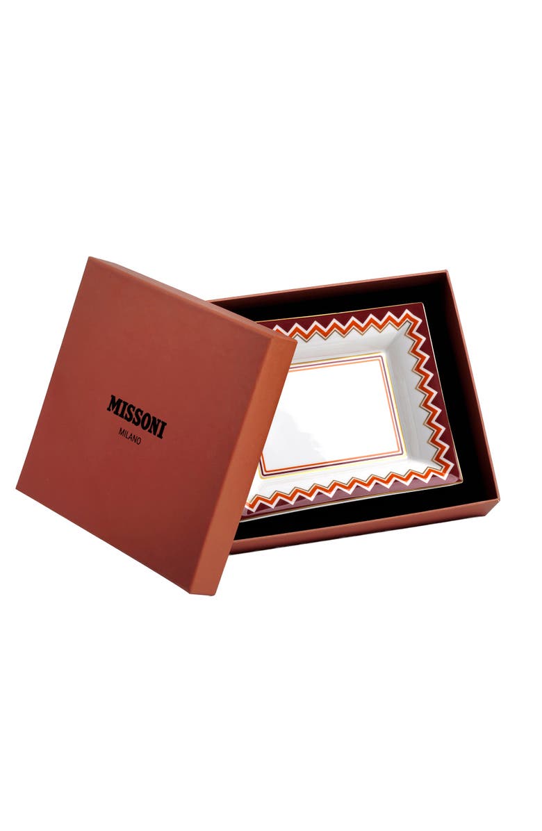 Missoni Iconic Rectangular Large Tray, Main, color, Multicolor