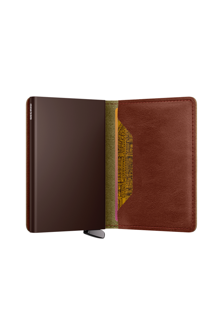 Premium Slimwallet+ Basco, Alternate, color, Whiskey