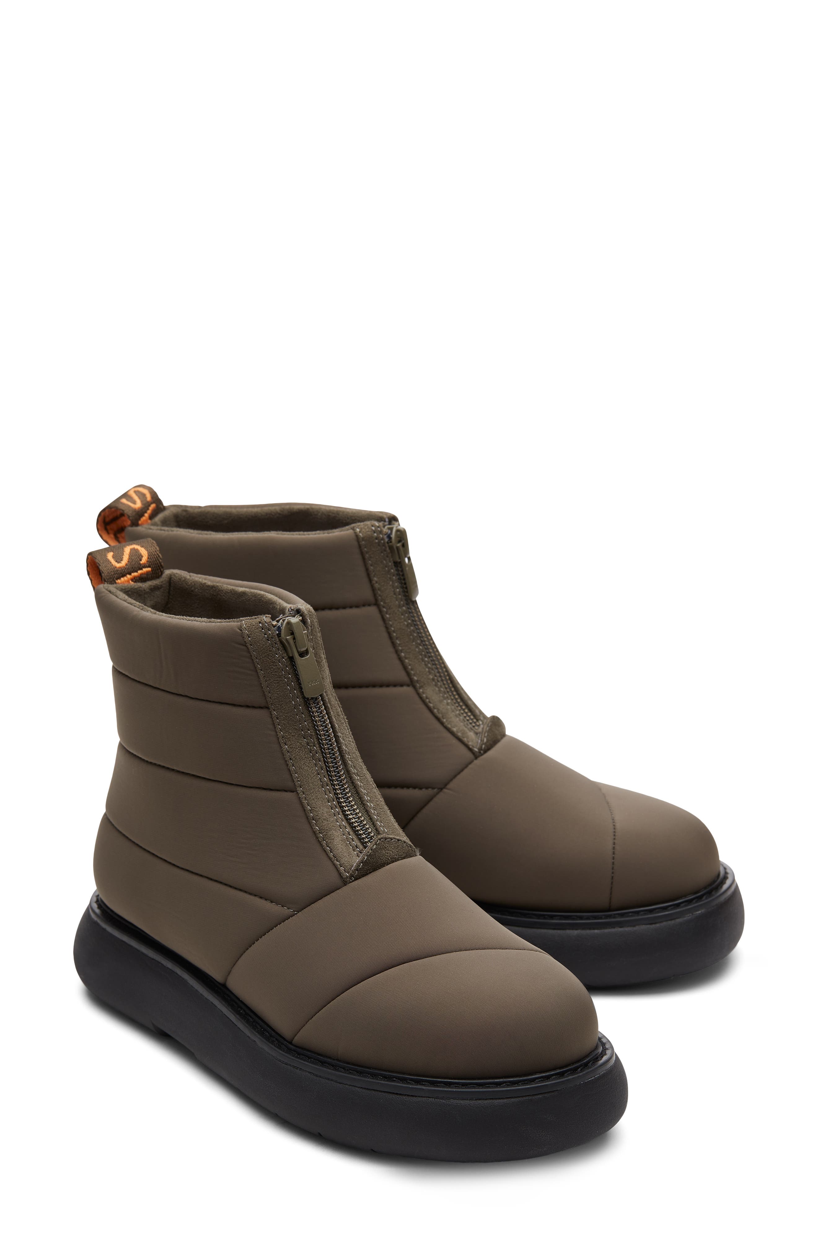 Mallow Puffer Boot, Main, color, MEDIUM GREEN