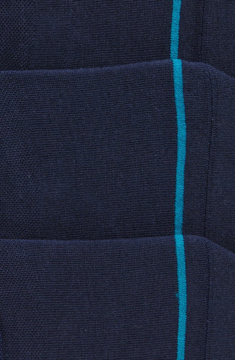 Stance Icon 3-Pack No-Show Liner Socks, Alternate, color, Darknavy