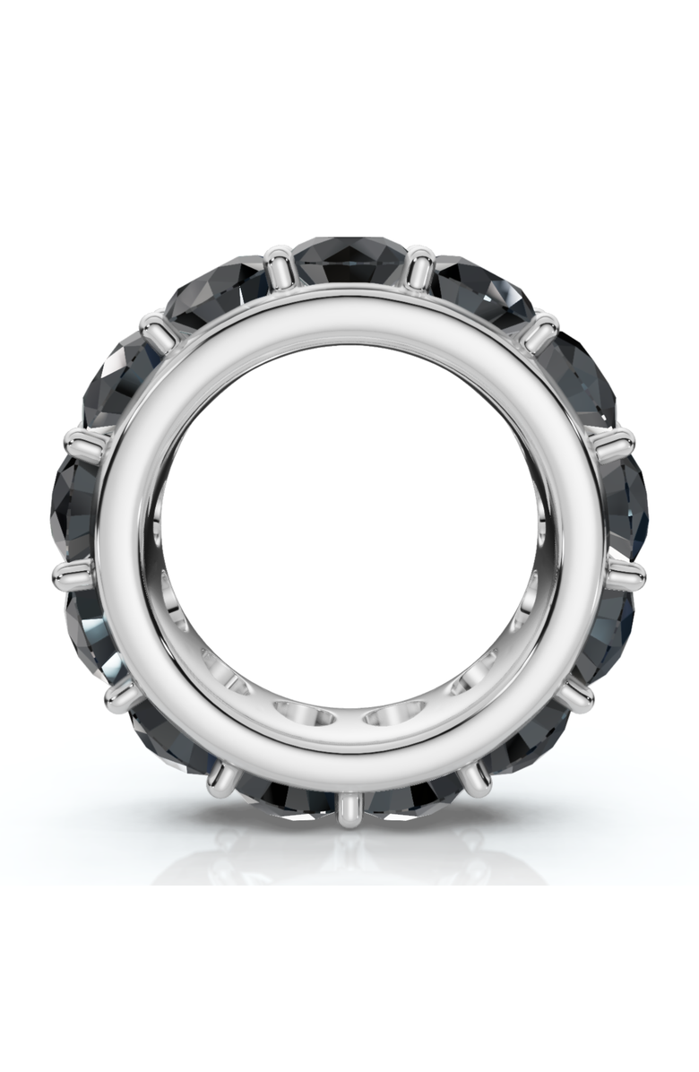 Bliss Diamond 13Ct Black Diamond Eternity Ring 10k Gold Lab Grown, Alternate, color, 