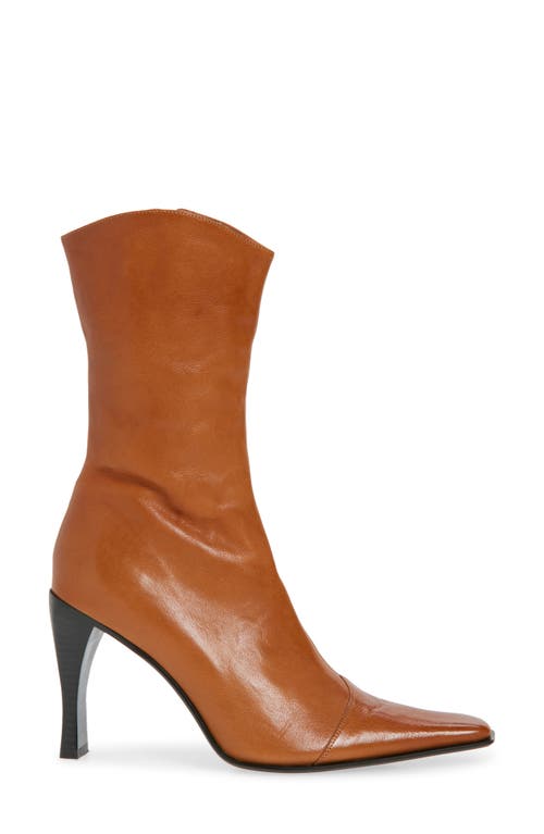 Jeffrey Campbell Be Bold Bootie In Brown