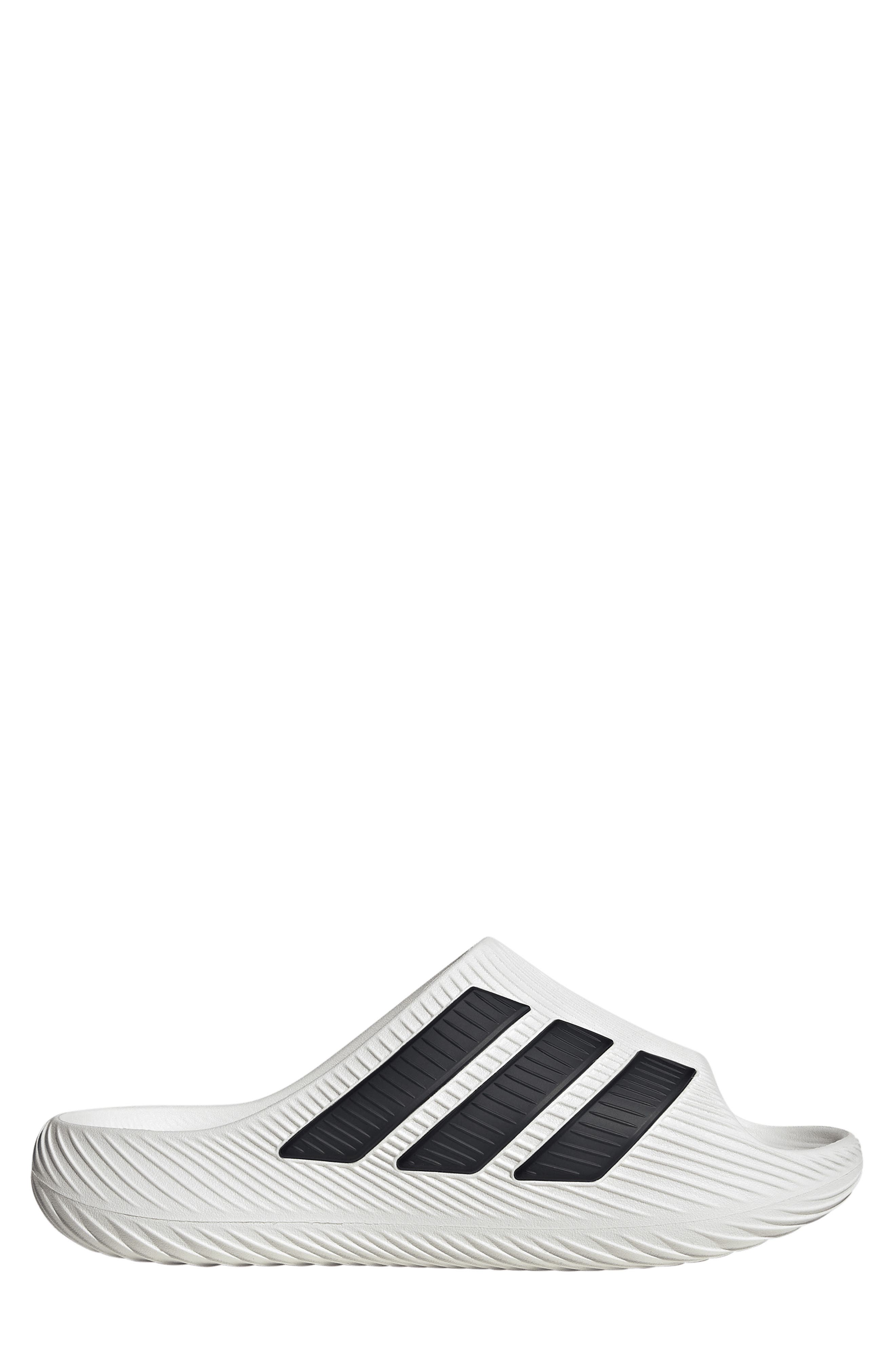 Purechill Slide Sandal, Alternate, color, WHITE/ BLACK/ BLACK