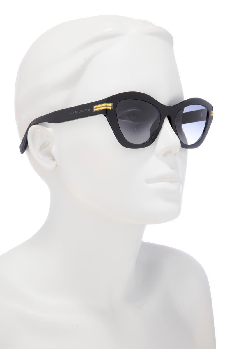 Marc Jacobs MJ 1082/S 53mm Gradient Cat Eye Sunglasses, Alternate, color,