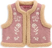 Mini Boden Kids' Embroidered Corduroy Gilet