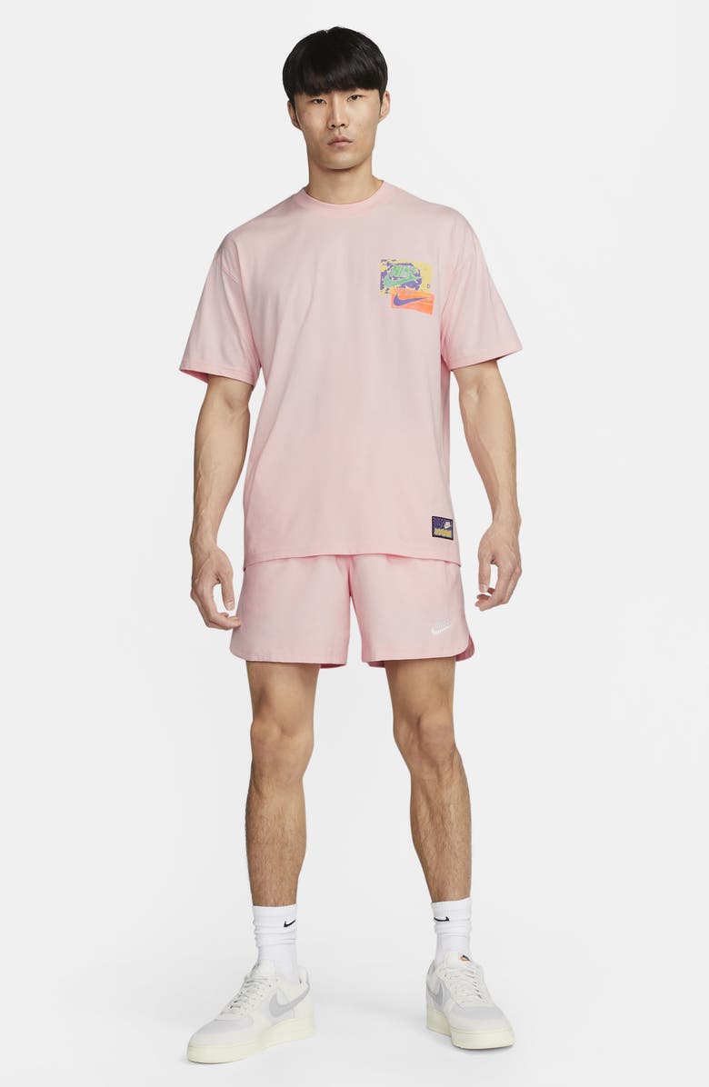 Nike Max90 Festival Graphic T-Shirt, Alternate, color, Pink Bloom